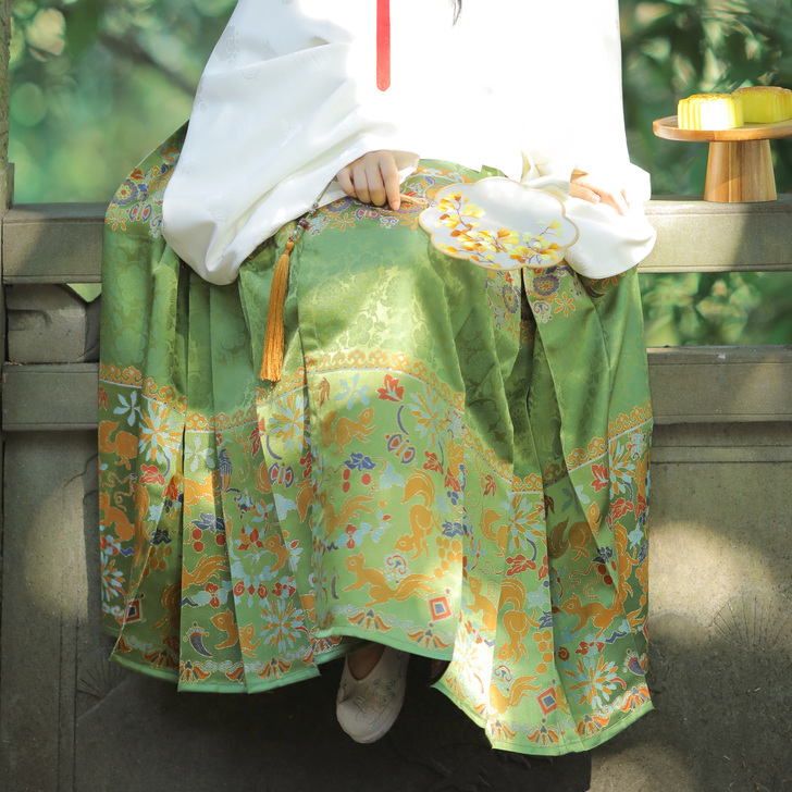 兰若庭 汉服 如意松鼠 明制 妆花 马面 ...