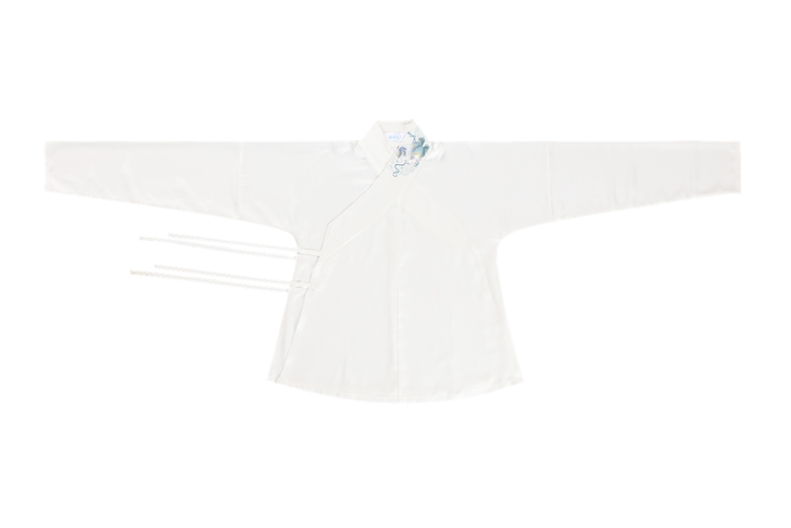 钟灵记 狸奴悠悠:明制汉服圆领补服交领百褶...
