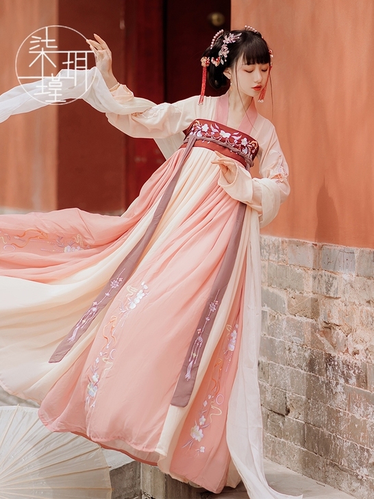 花雅赋汉服女正品原创中国风白菜正版全套古装...