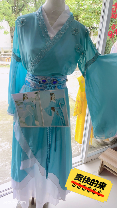 古装店装修!现有一批汉服出售##amp;h...