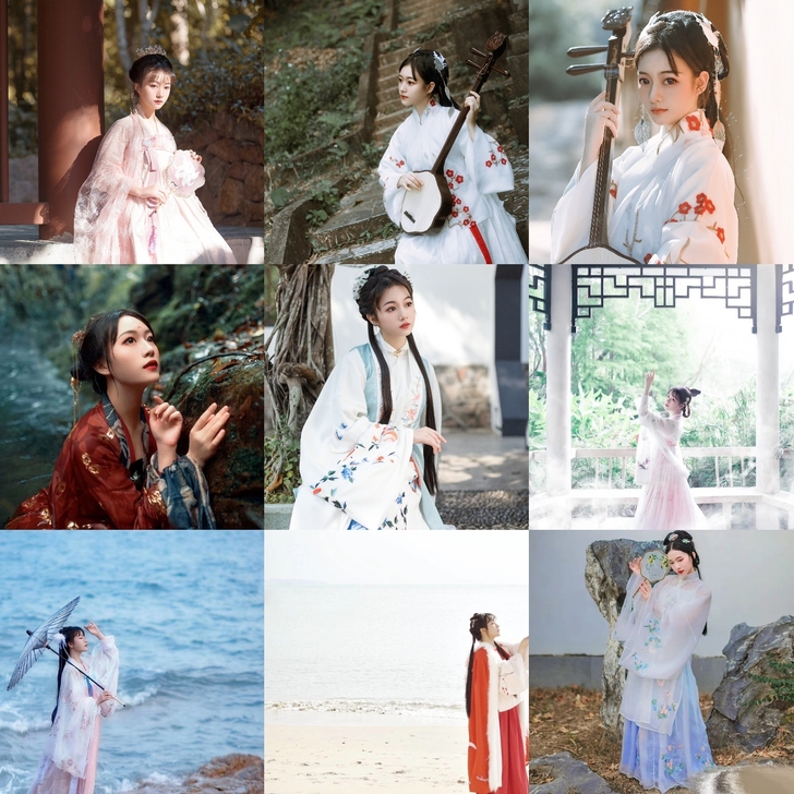 坐标深圳「化妆+造型」汉服古风妆造