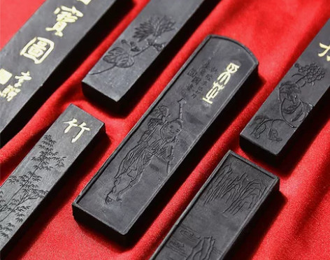 秋月白 国家非遗传人 汪爱军研发 松烟老墨...