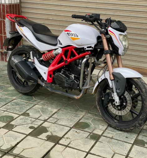 宝雕蓝宝龙200摩托车街车单缸力帆风冷17...