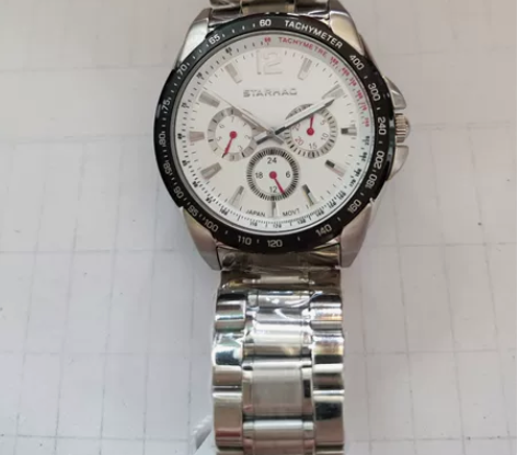 星豪石英表，全新，男士，，41mm，30米...