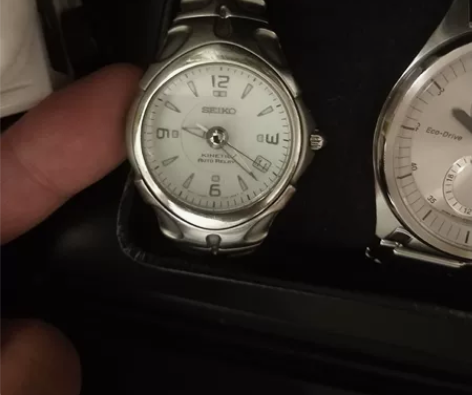 电子能精工机械记忆自动表，以前在国贸对面国...