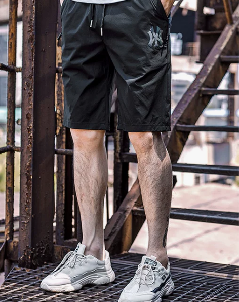 短裤男 短裤中裤夏季薄款潮牌男士休闲裤韩版...