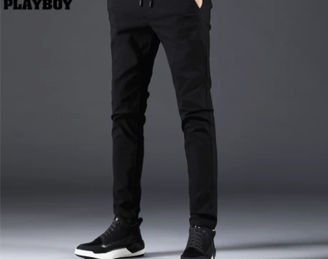 花花公子男士休闲裤，33码，淘宝店铺购买，...