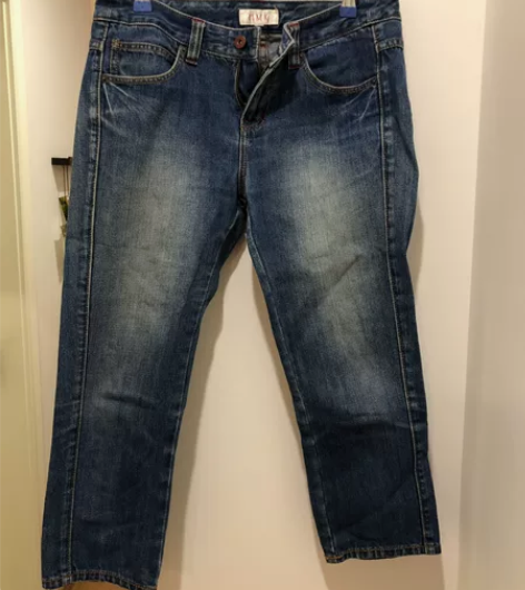 iimk七分牛仔裤，购于专柜，腰围80，六...