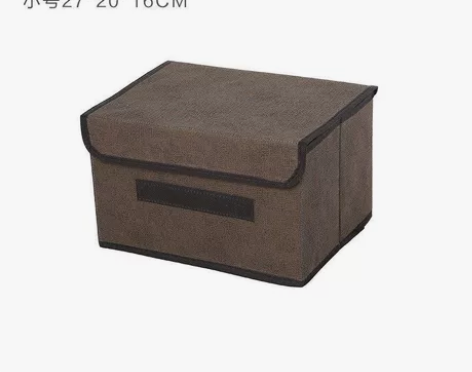 收纳箱布艺衣柜整理神器家用可折叠收纳储物盒...