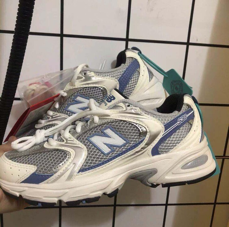 新百伦nb530鞋子新款钢蓝运动鞋