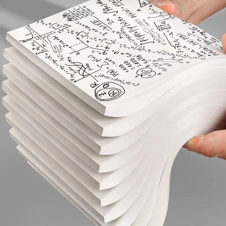 1000张草稿纸学生考试考研专用草稿本加厚...