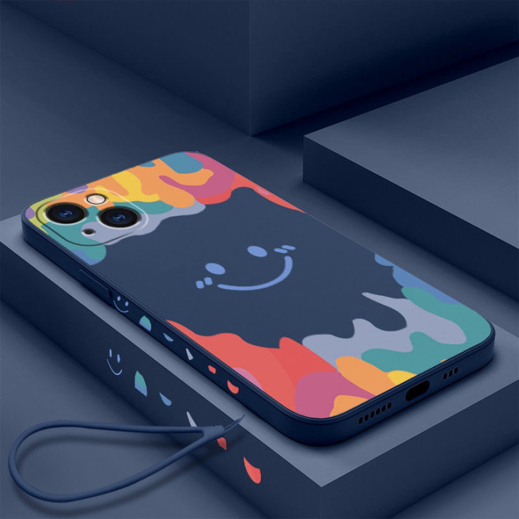 笑脸苹果13手机壳