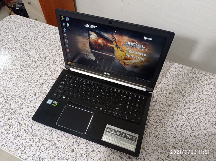 宏基暗影骑士 GTX1050显卡 游戏笔记...