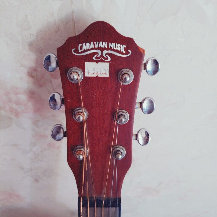 吉他一把，一年前从琴行买入，550元。