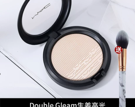 MAC魅可生姜高光修容一体盘官方旗舰店闪粉...