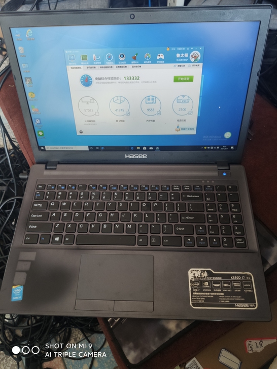 神舟战神k650d i7-4710mq笔记...