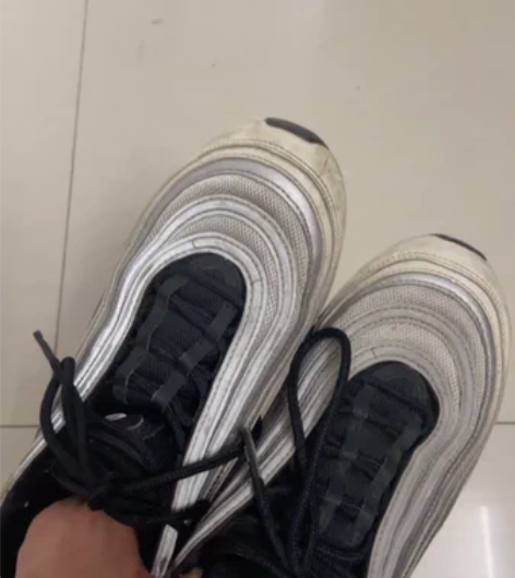 耐克max97正 细节全部如图 没洗过右鞋...