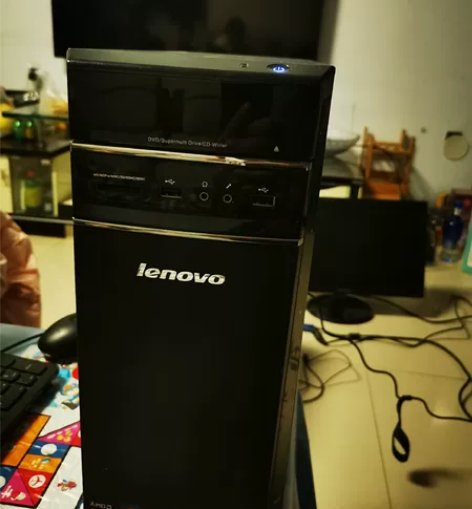 联想电脑主机一台，型号圆梦F5005主机，...