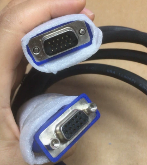 原装显示器信号线VGA延长线,长1.8米。...