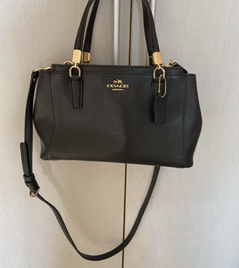 COACH蔻驰手提包女士单肩包中号斜挎单肩...