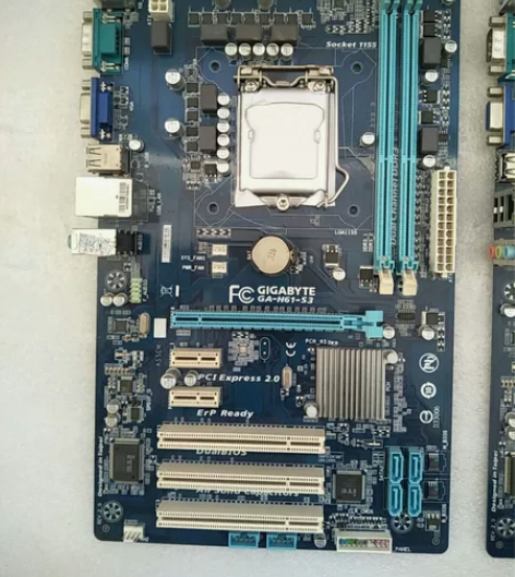 技嘉 h61 s3 主板 拆机二块 成色如...