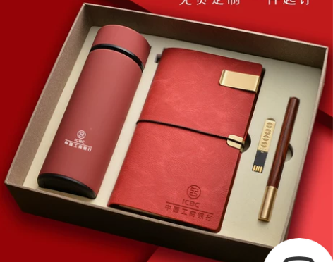 笔记本 定制刻字商务礼品套装礼盒订制文具记...