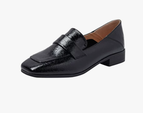 鞋夫人两穿中跟单鞋2019春韩版百搭方头乐...