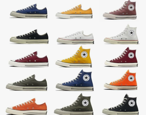 旗舰店官网正品匡威1970s高帮帆布鞋男低...