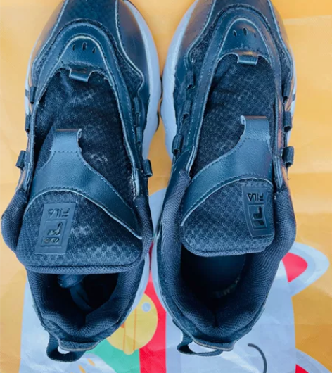 FILA斐乐童鞋男童ade复古跑鞋2021...