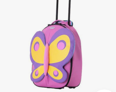 全新正品新秀丽18寸蝴蝶儿童拉杆箱出，特别...