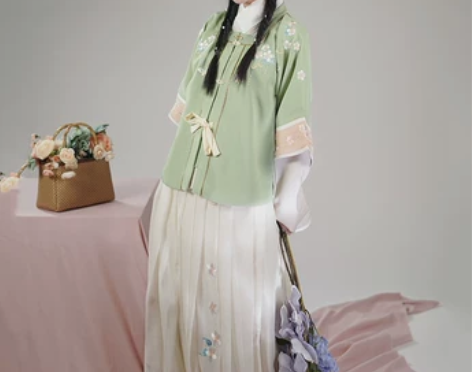 ?全新仅试穿 桔屿原创汉服女【雪梅】明制对...