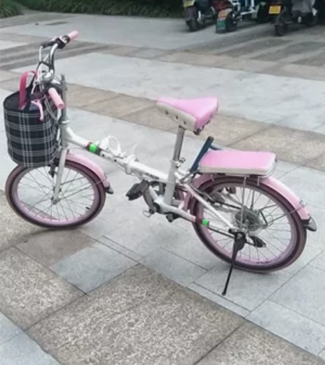 菲利普折叠学生自行车变速折叠自行车20寸2...