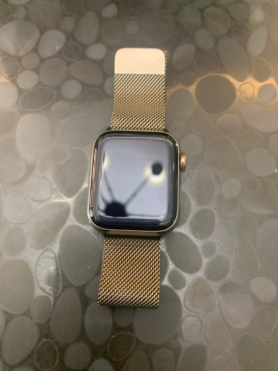 Apple Watch6代金色不锈钢 44...
