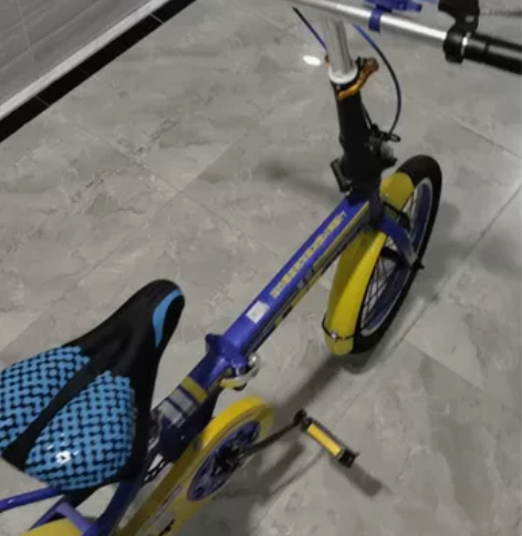 骑行时间很少，可以折叠，龙头和座椅可以升降...