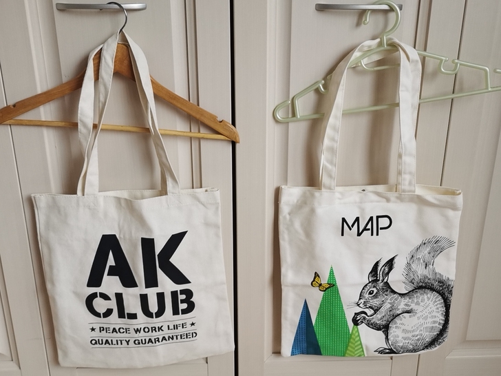 AK MAP品牌全新帆布包女单肩学...