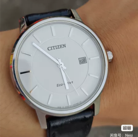 西铁城光动能手表，BM6750-08A，成...