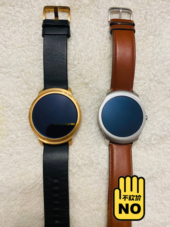 Ticwatch1代 ，黑金款，左边那款，...