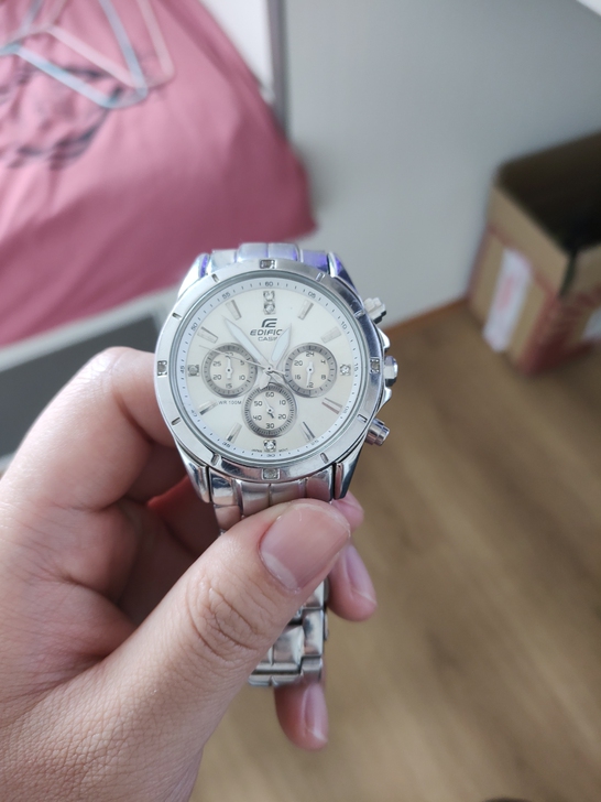 卡西欧ef-544  成色还可以  各项功...