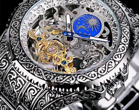 新款 forsining 欧美风范男士时尚...