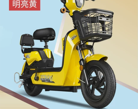 加州豹电动车电瓶车成年女士小型新国标助力电...