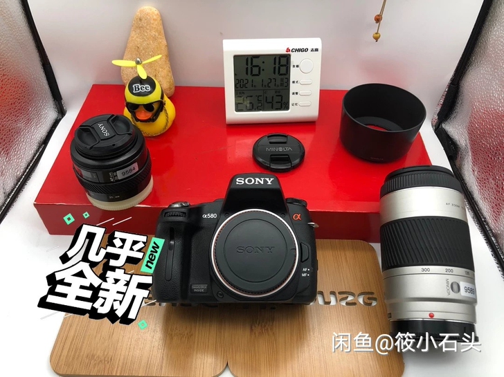索尼A580搭配双镜头，好成色特价出售 索...