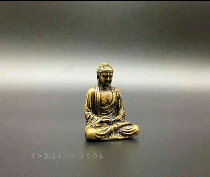 释迦牟尼小铜佛
