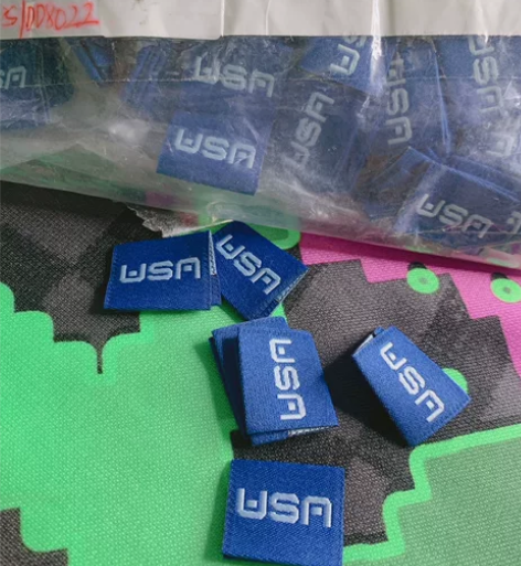 耐克布贴 侧缝贴 篮球USA系列，双面可用...