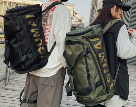 双背旅行包大容量女三用超大健身包男轻便短途...