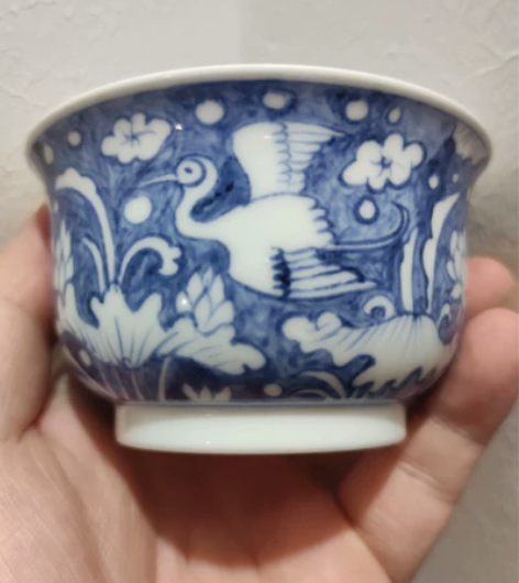 【逸如临古】景德镇柴窑元青花满工一鹭莲科炉...