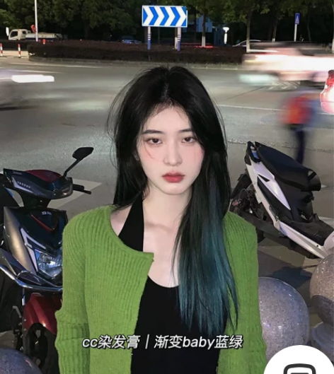 三鑫瑞倪 大C家染发膏 最不会踩雷的发尾染...