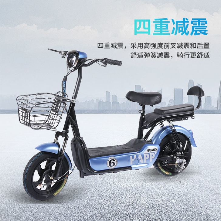 小型电动车电瓶车迷你电单车电池可提取