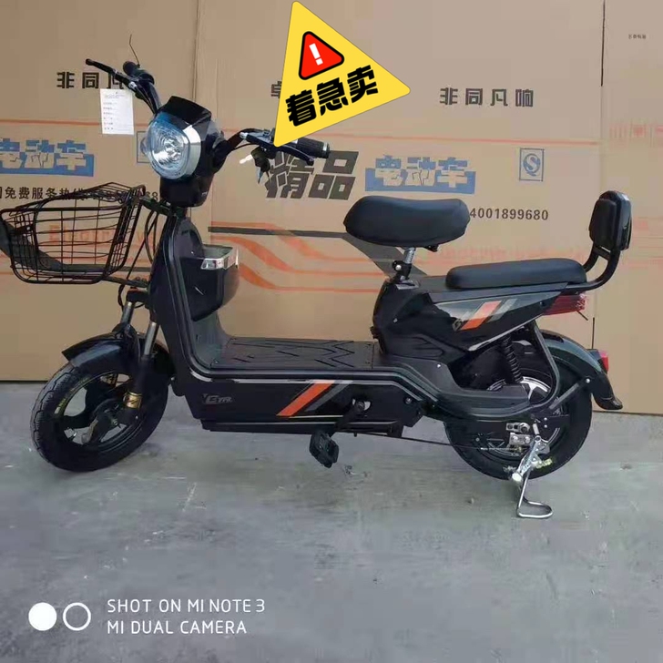 新款电动车48V电动车小型亲子电单车男女成...