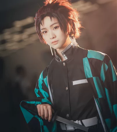 鬼灭之刃 炭治郎cos服 只出过一次 s码...