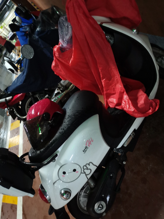 刚买几个月的台铃电动车，平时也没有骑多少时...